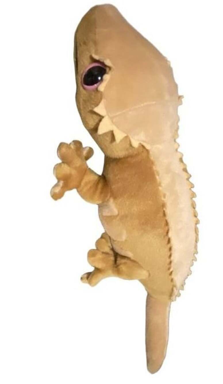 Adore Plush Crested Gecko Stuffed Animal Lizard 19”